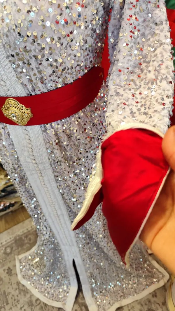 caftan marocain neuf doublé — photo 9