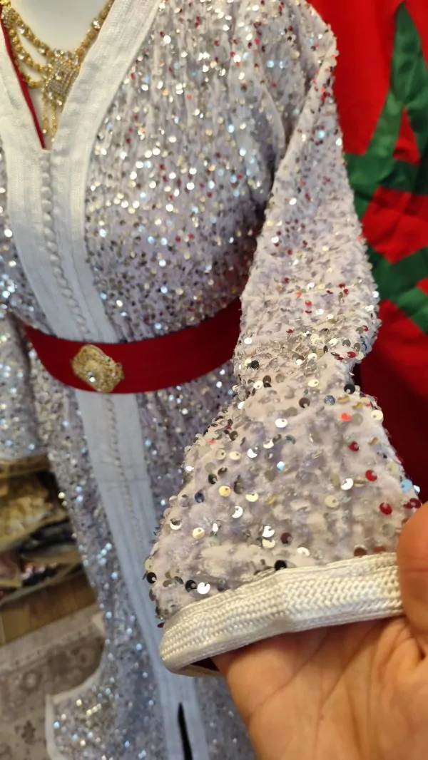 caftan marocain neuf doublé — photo 4