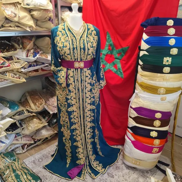 Caftano marocchino nuovo foderato — photo 12