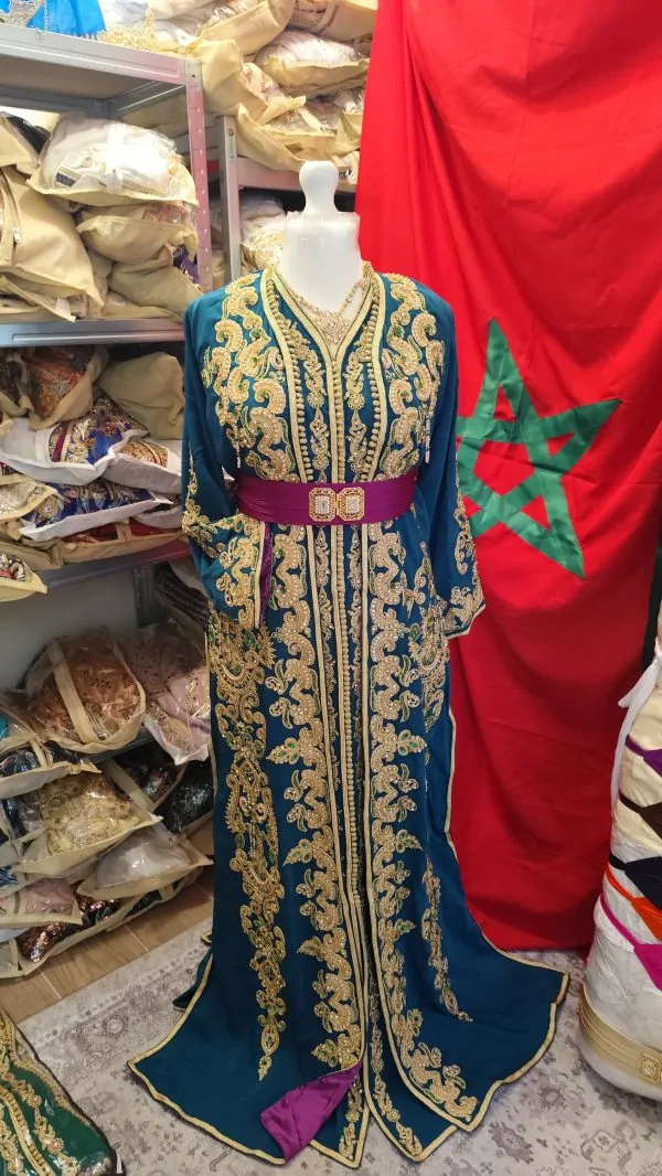 Caftano marocchino nuovo foderato — photo 4