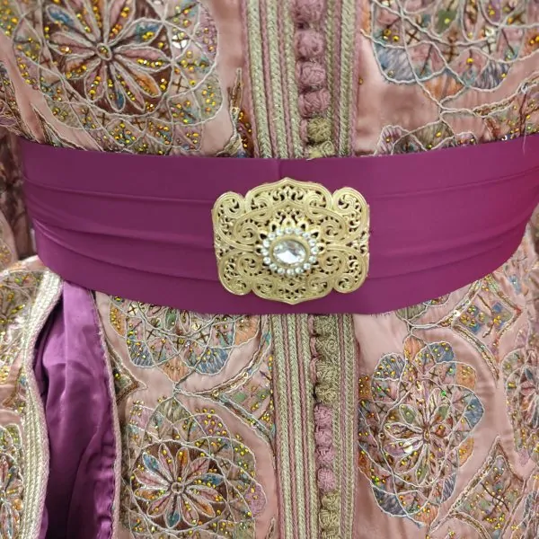 Fabric belt – Adjustable & ideal for Moroccan caftans — photo 3