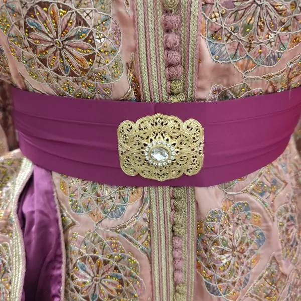 Fabric belt – Adjustable & ideal for Moroccan caftans