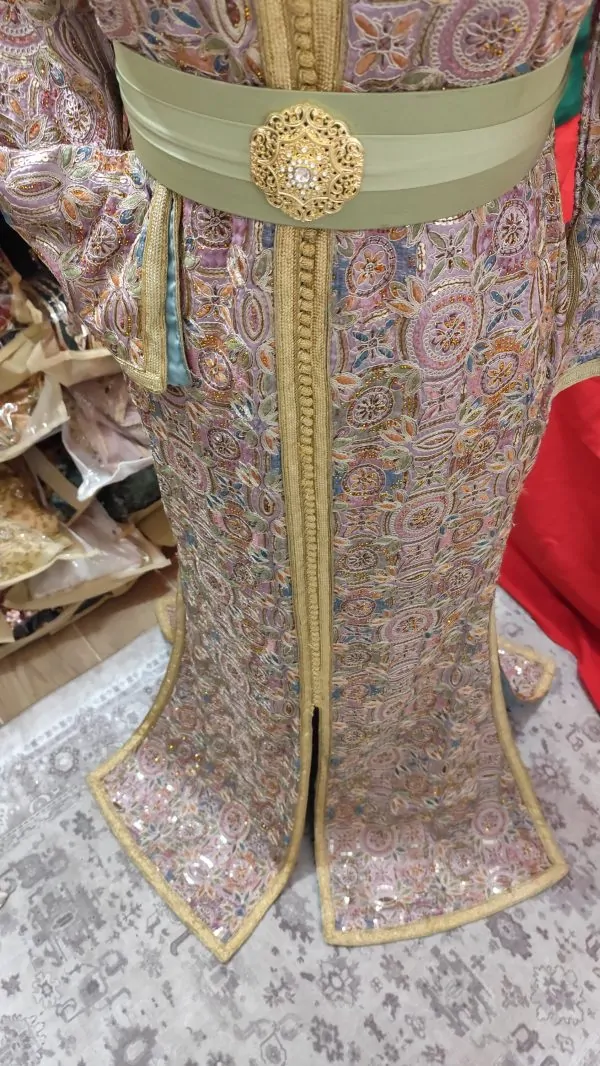 caftan marocain d occasion doublé sirène — photo 4