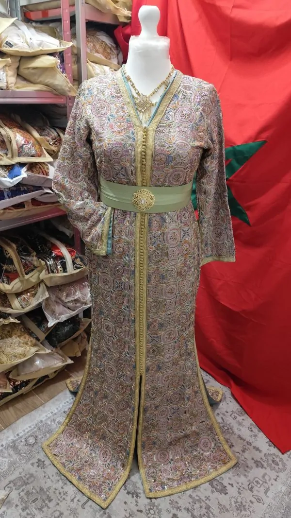caftan marocain d occasion doublé sirène — photo 5