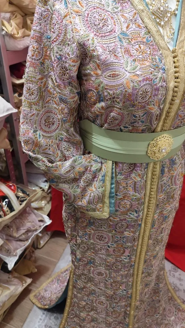 caftan marocain d occasion doublé sirène — photo 8