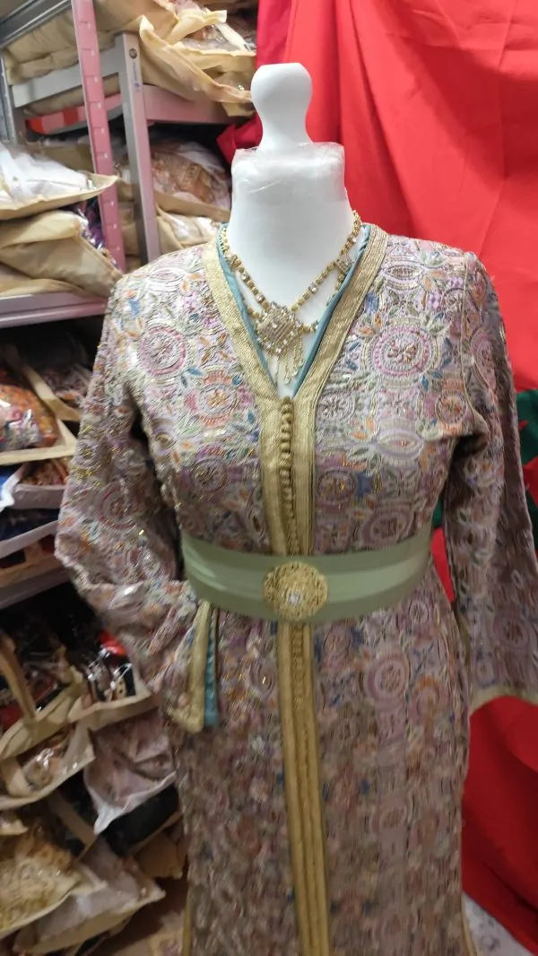 caftan marocain d occasion doublé sirène — photo 3