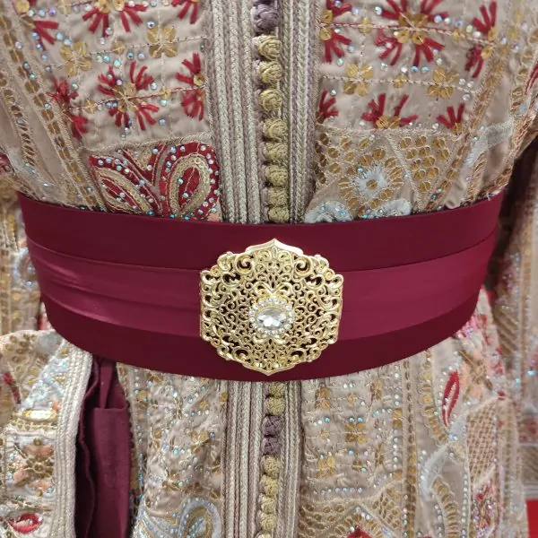 Fabric belt – Adjustable & ideal for Moroccan caftans — photo 5