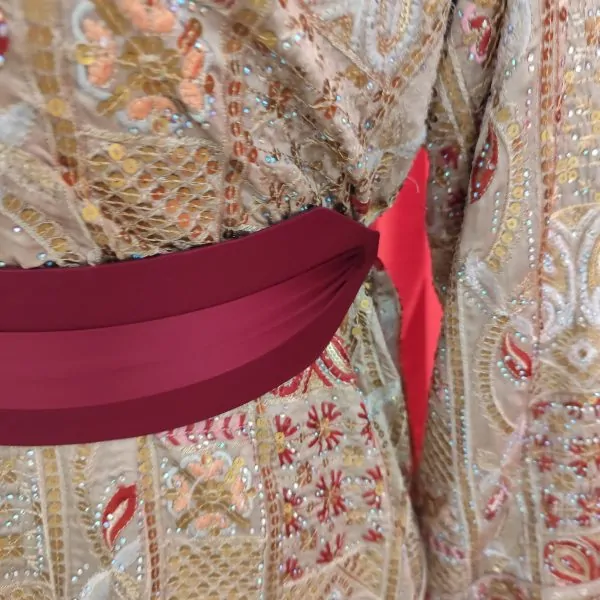 Fabric belt – Adjustable & ideal for Moroccan caftans — photo 3