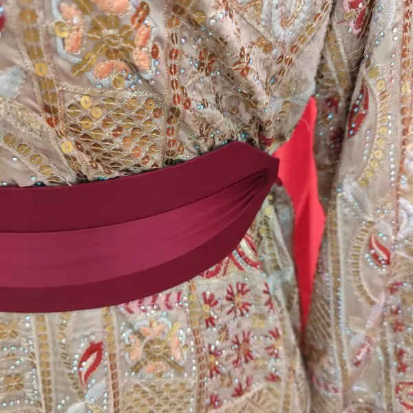 Fabric belt – Adjustable & ideal for Moroccan caftans — photo 4