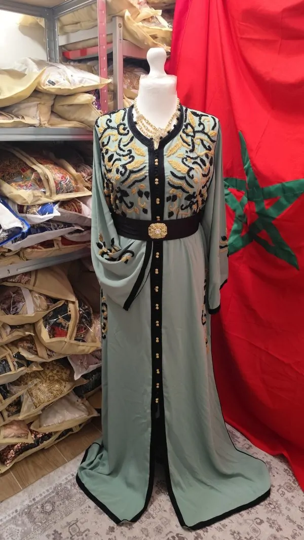 caftan marocain neuf grande taille 67cm — photo 5
