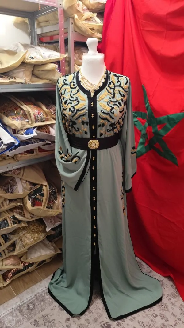 caftan marocain neuf grande taille 67cm — photo 7