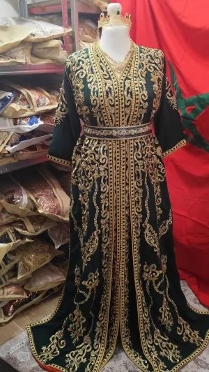 Caftano marocchino nuovo foderato