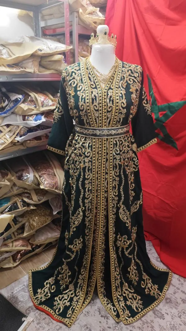caftan marocain neuf doublé — photo 4