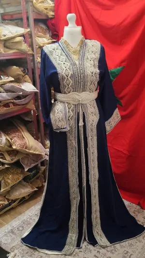 Caftano marocchino nuovo foderato
