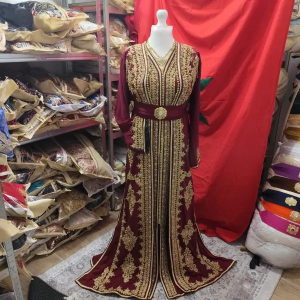 caftan marocain neuf doublé — photo 3