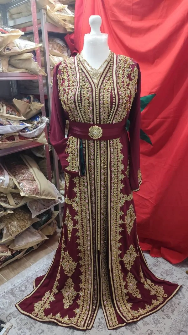 caftan marocain neuf doublé — photo 6