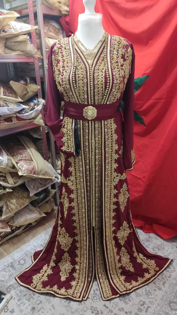 caftan marocain neuf doublé — photo 5