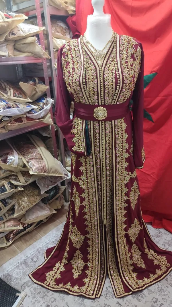 caftan marocain neuf doublé — photo 12