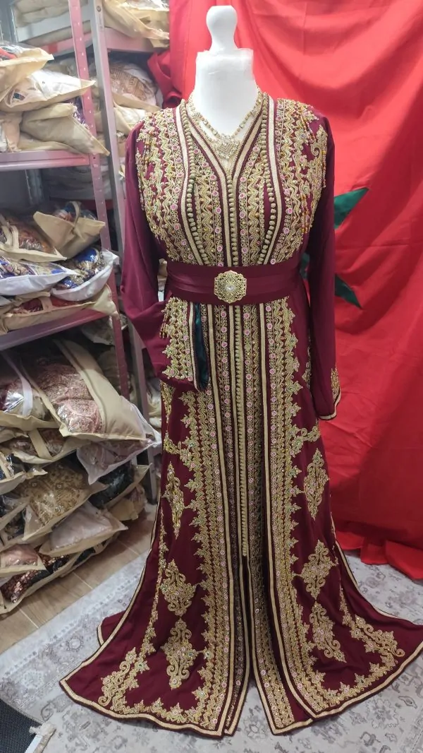caftan marocain neuf doublé — photo 13
