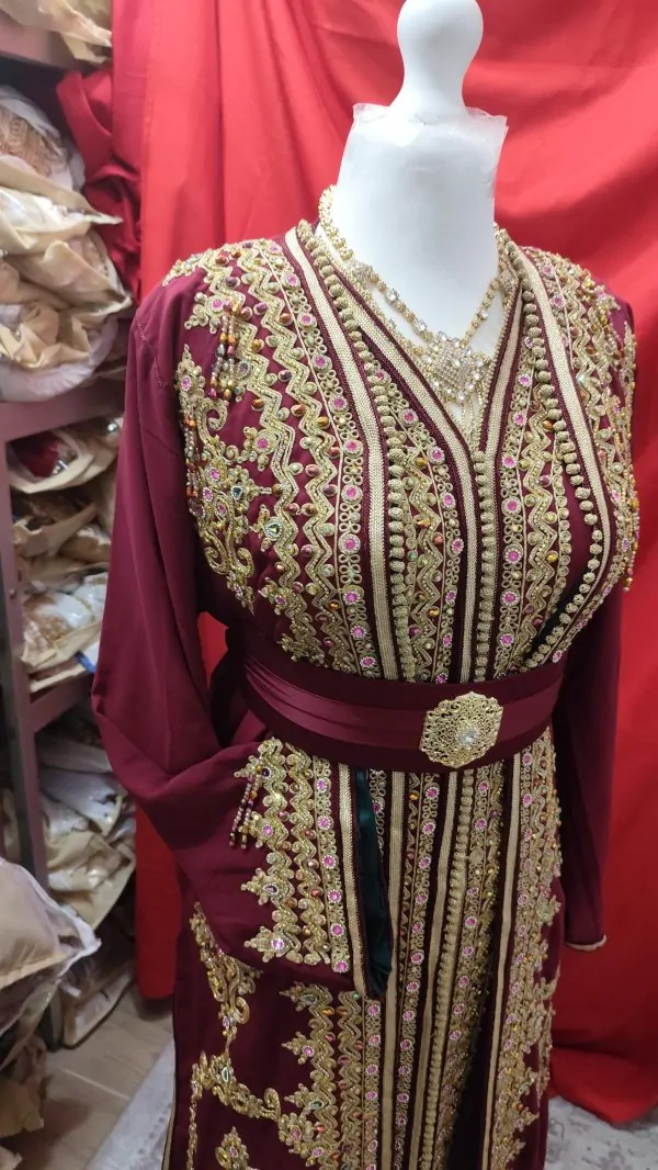 caftan marocain neuf doublé — photo 11