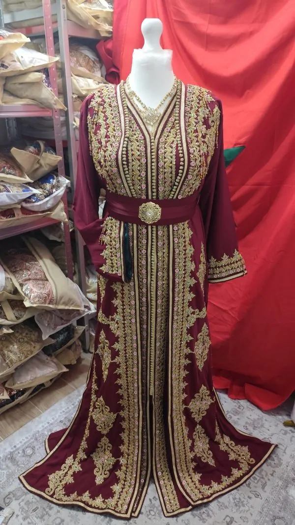 caftan marocain neuf doublé — photo 9