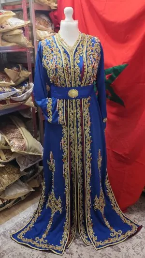 Caftano marocchino nuovo foderato