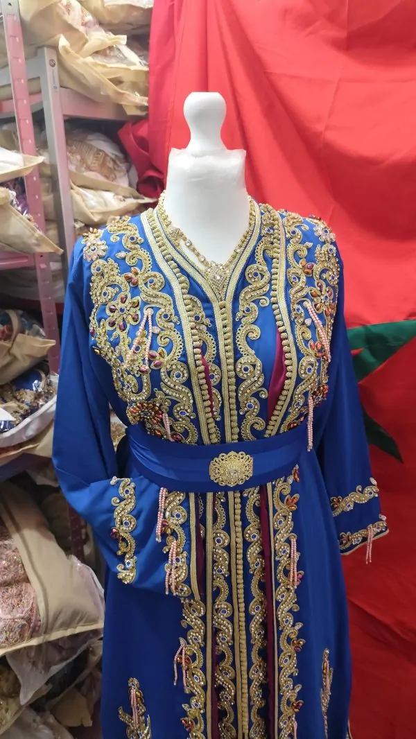 caftan marocain neuf doublé — photo 7