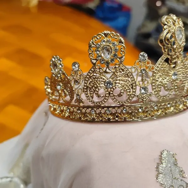 تاج مغربي ذهبي - تاج تقليدي للقفطان والمناسبات — photo 5