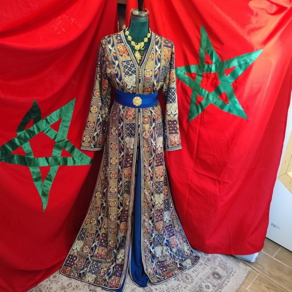 caftan marocain d occasion avec ceinture — photo 11