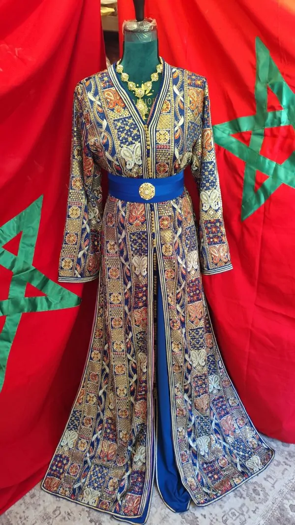 قفطان مغربي مستعمل مع حزام — photo 6