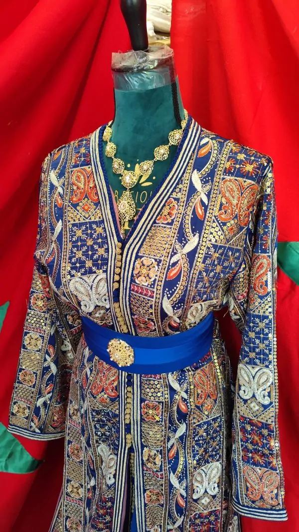 قفطان مغربي مستعمل مع حزام — photo 5