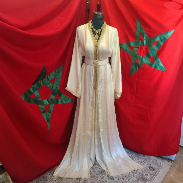 قفطان مغربي جديد مع حزام — photo 10