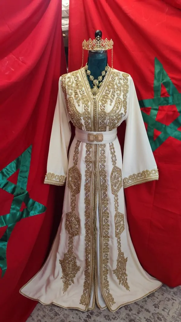 caftan marocain neuf doublé — photo 4