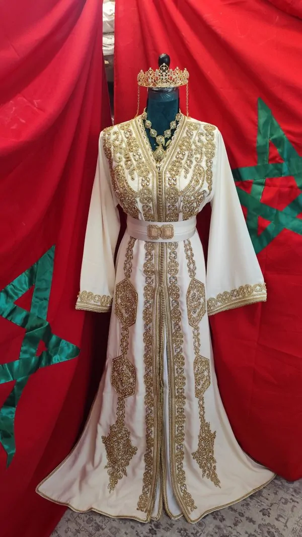 caftan marocain neuf doublé — photo 3