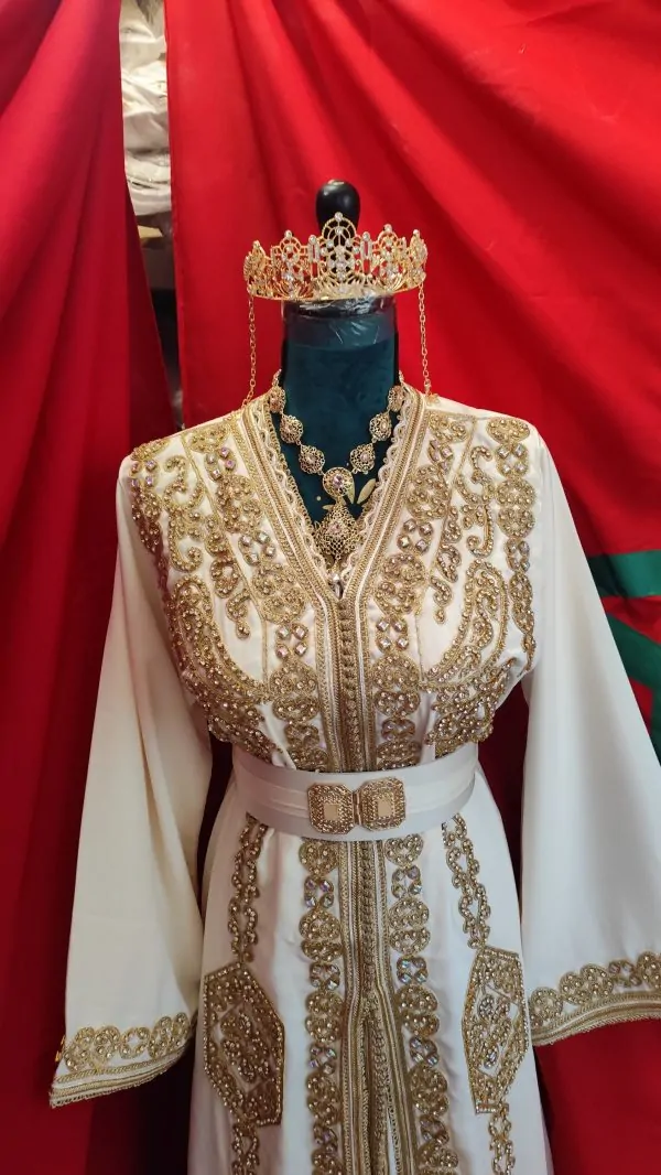 caftan marocain neuf doublé — photo 7