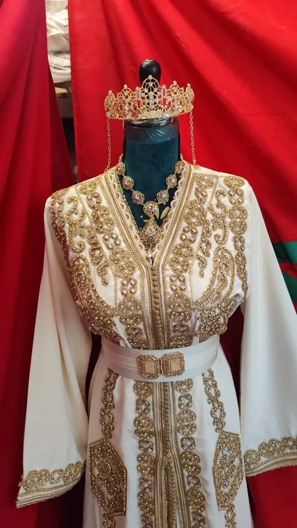 caftan marocain neuf doublé — photo 8