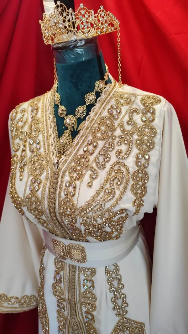 caftan marocain neuf doublé — photo 9