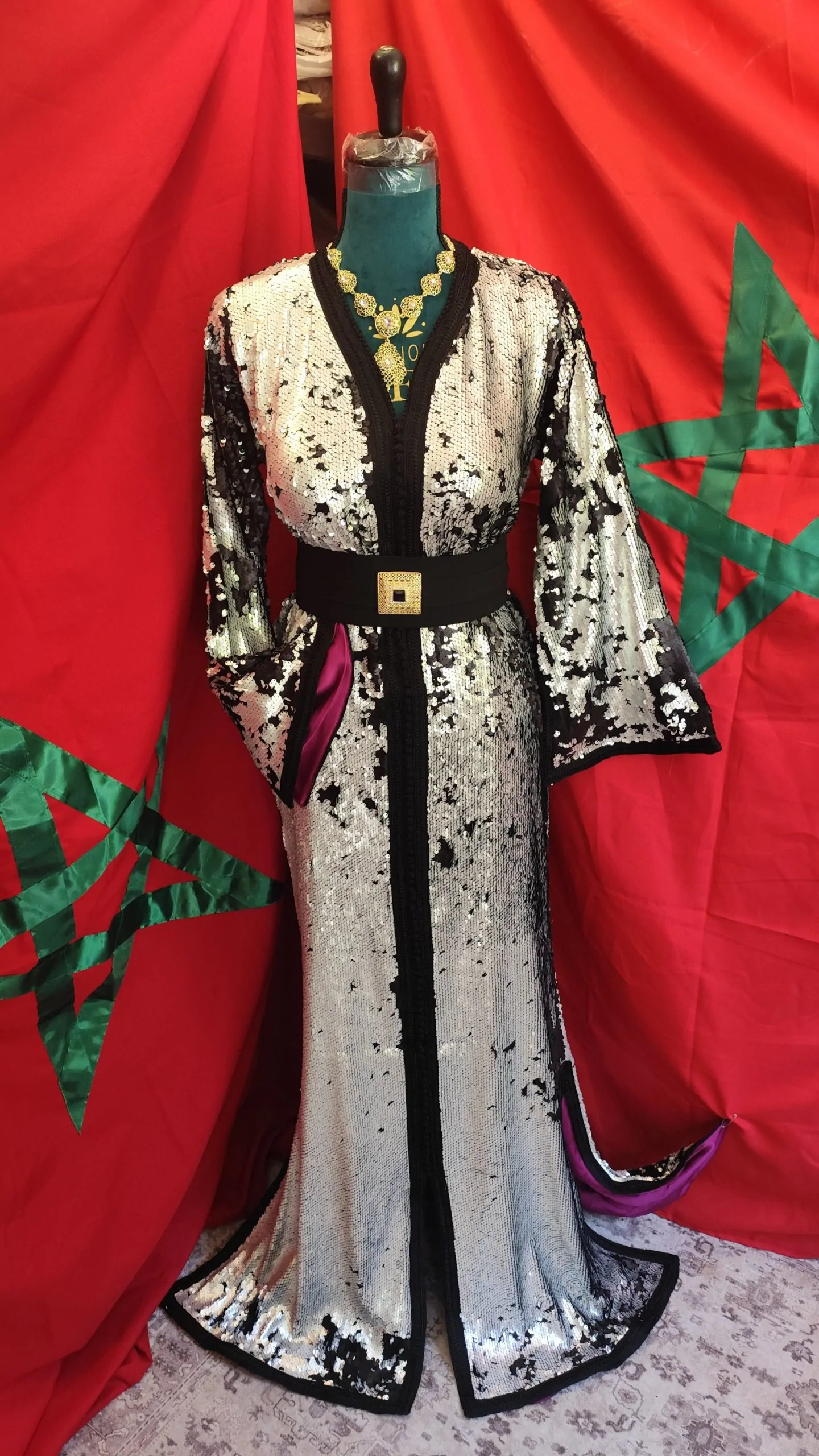 caftan marocain neuf doublé – Image 4