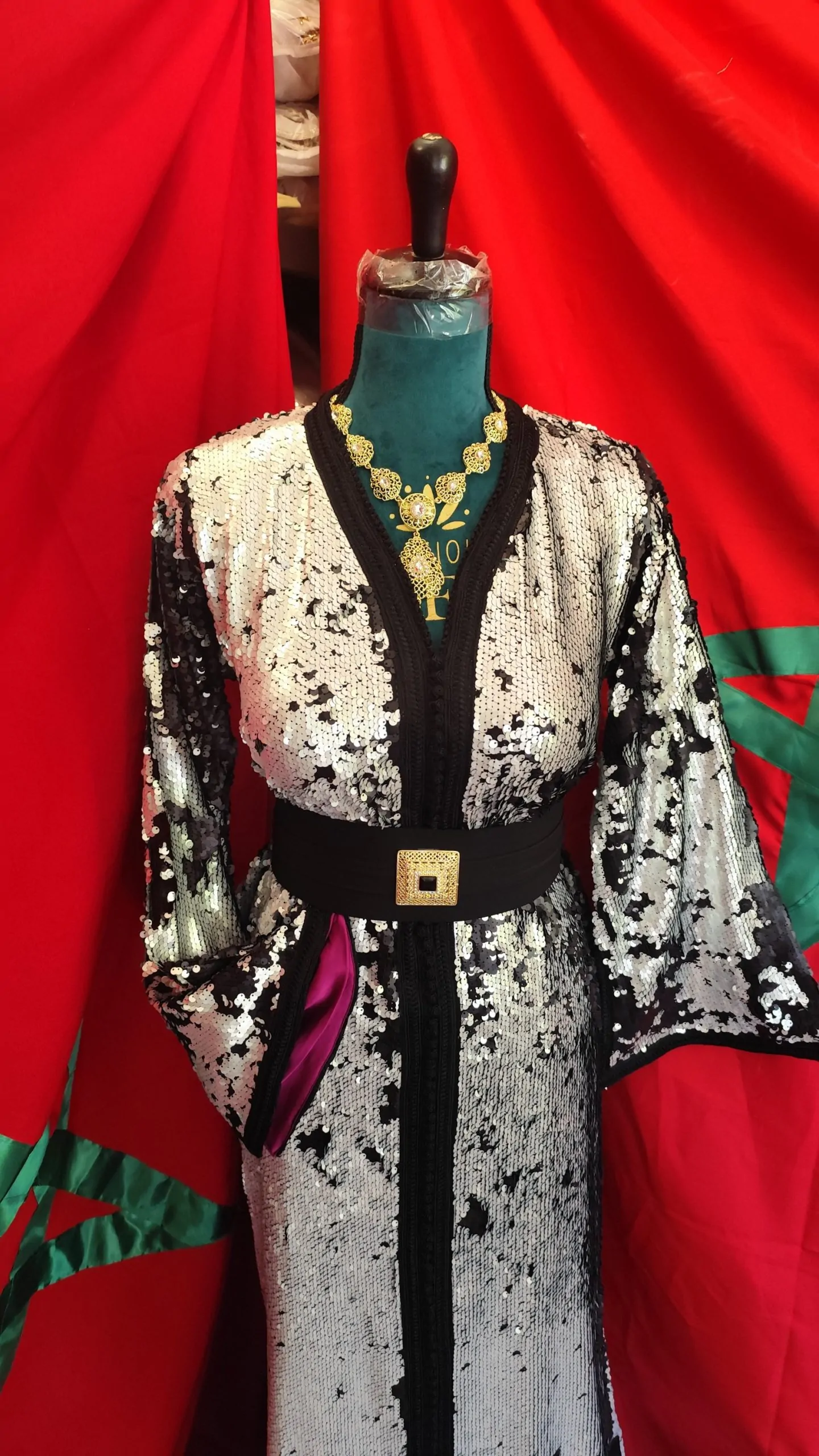 caftan marocain neuf doublé – Image 6