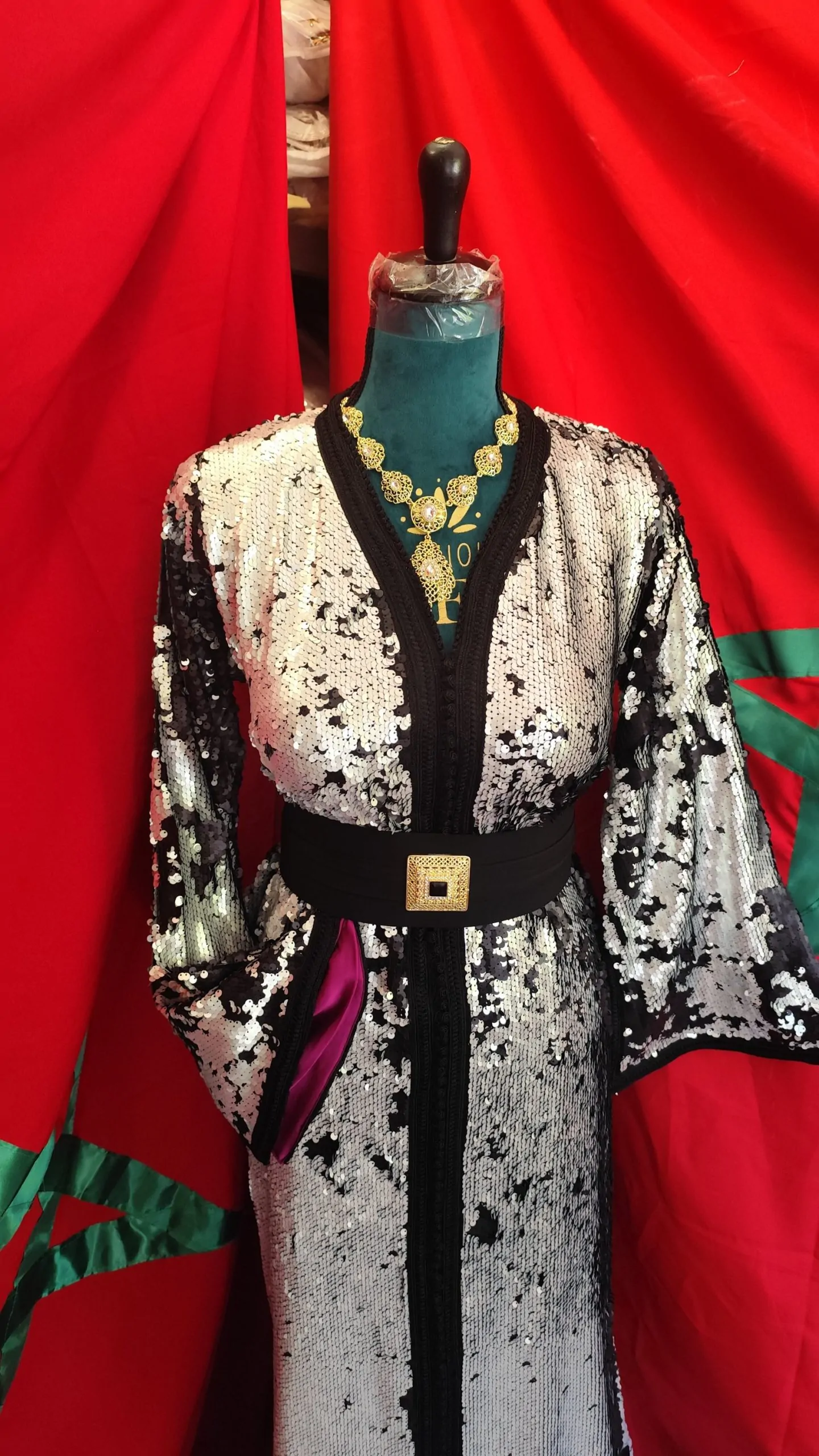 caftan marocain neuf doublé – Image 8