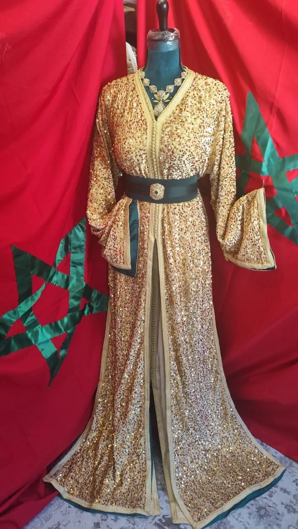 caftan marocain neuf doublé — photo 11