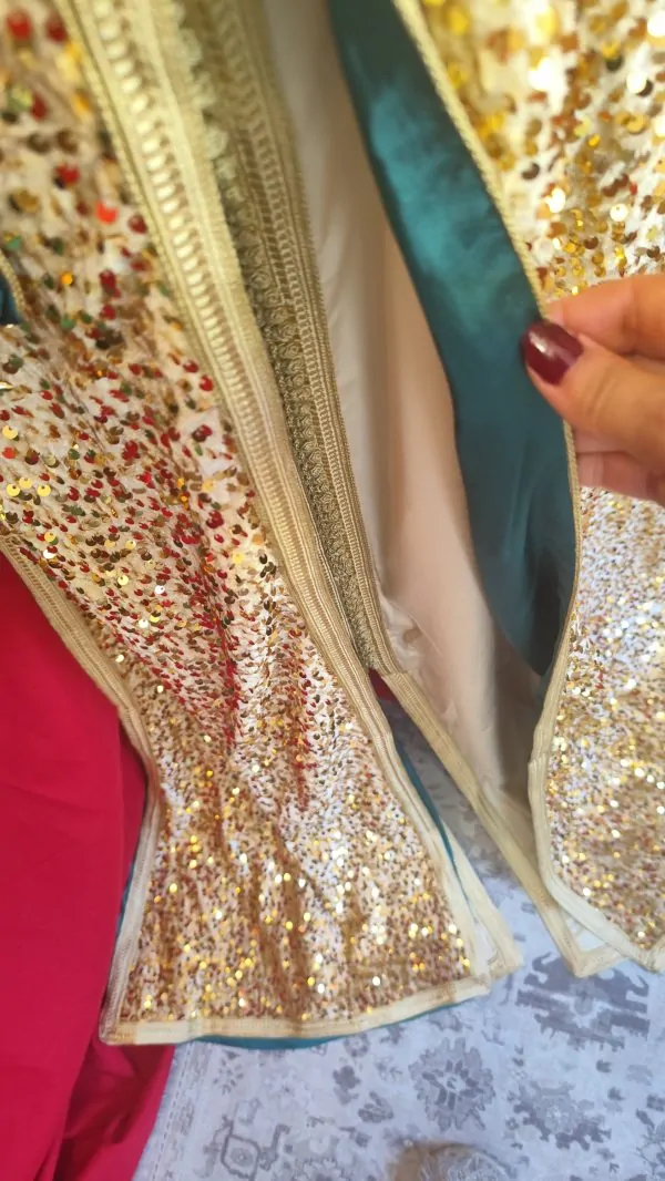 caftan marocain neuf doublé — photo 10