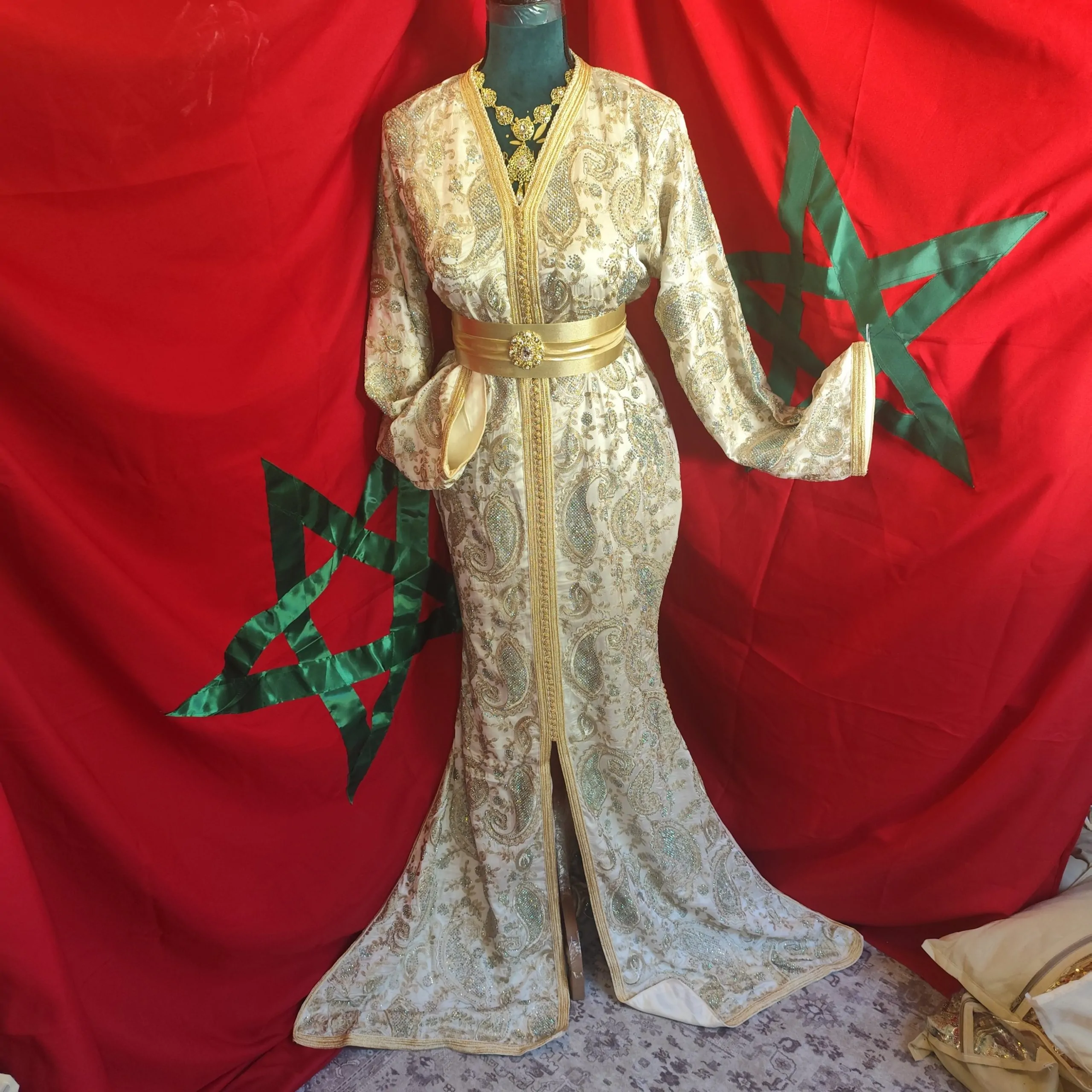 caftan marocain neuf doublé – Image 12