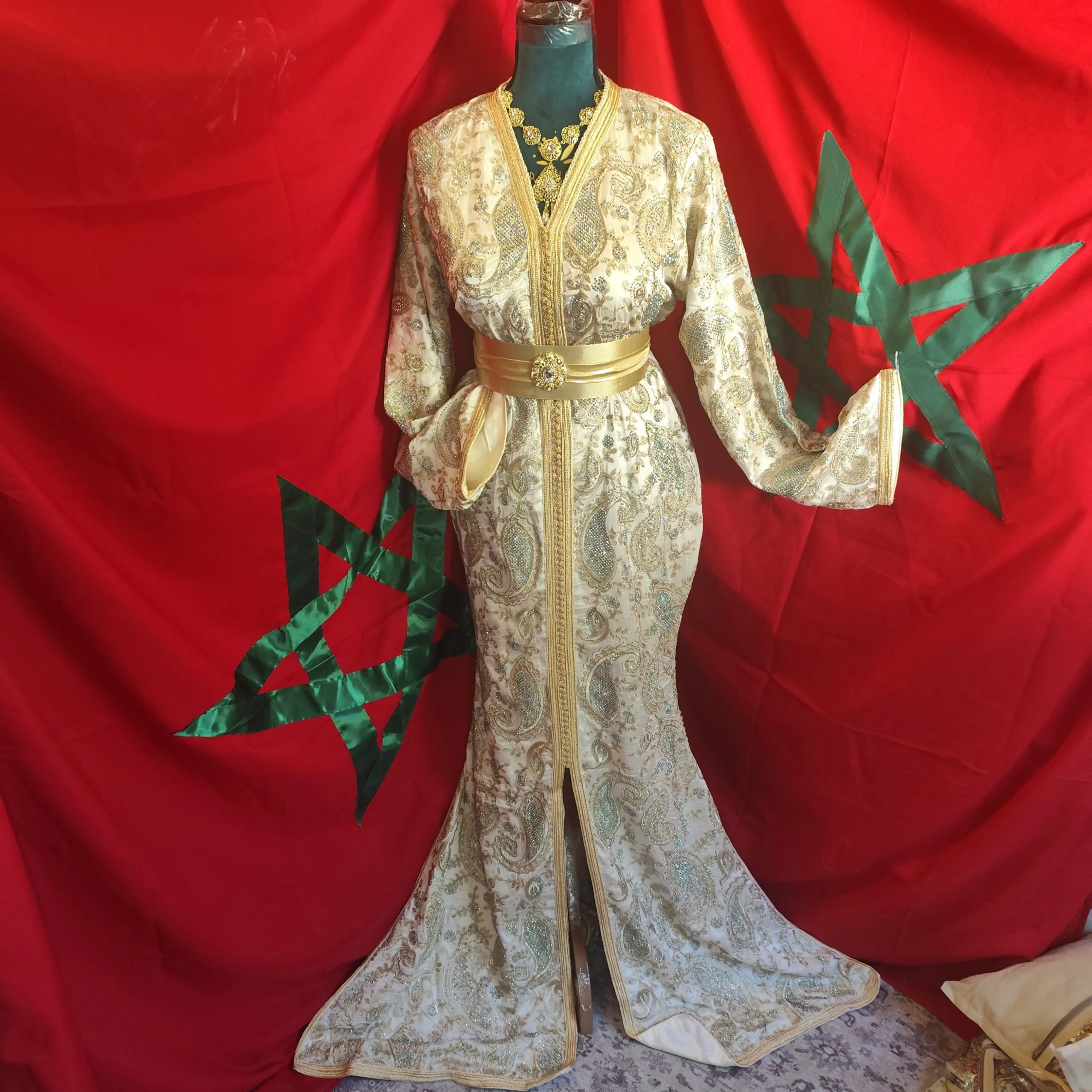 caftan marocain neuf doublé