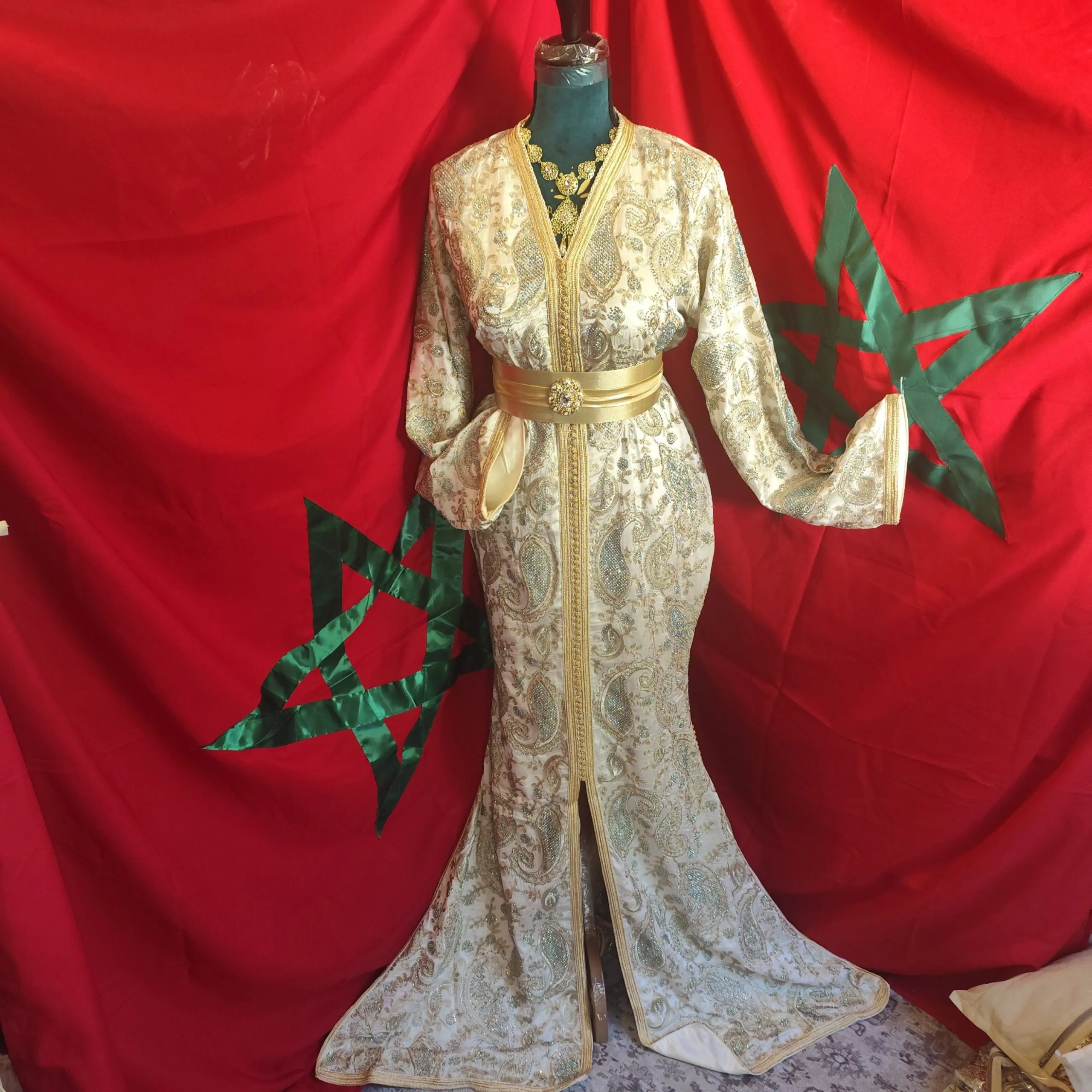 caftan marocain neuf doublé – Image 10