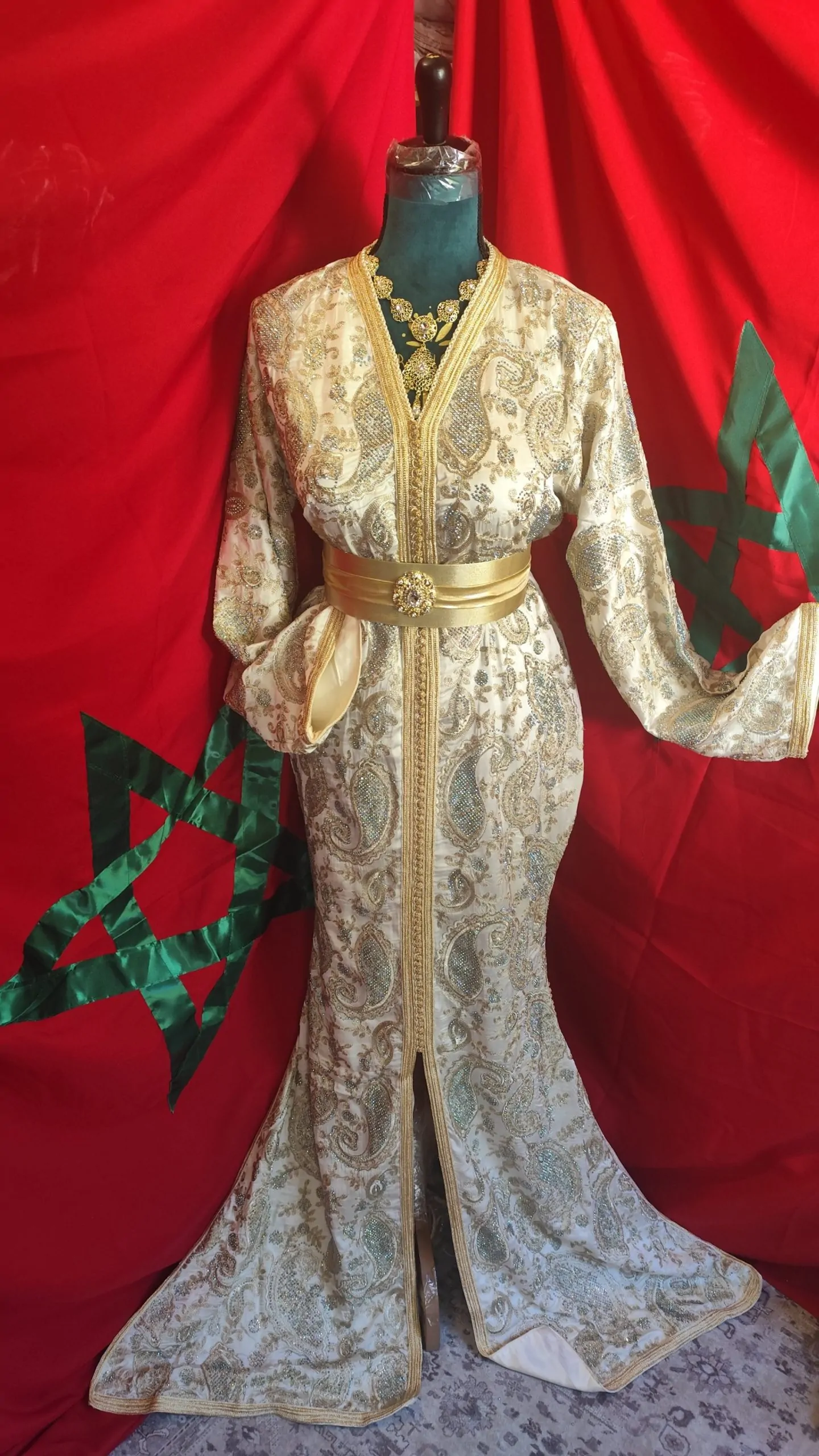 caftan marocain neuf doublé – Image 8