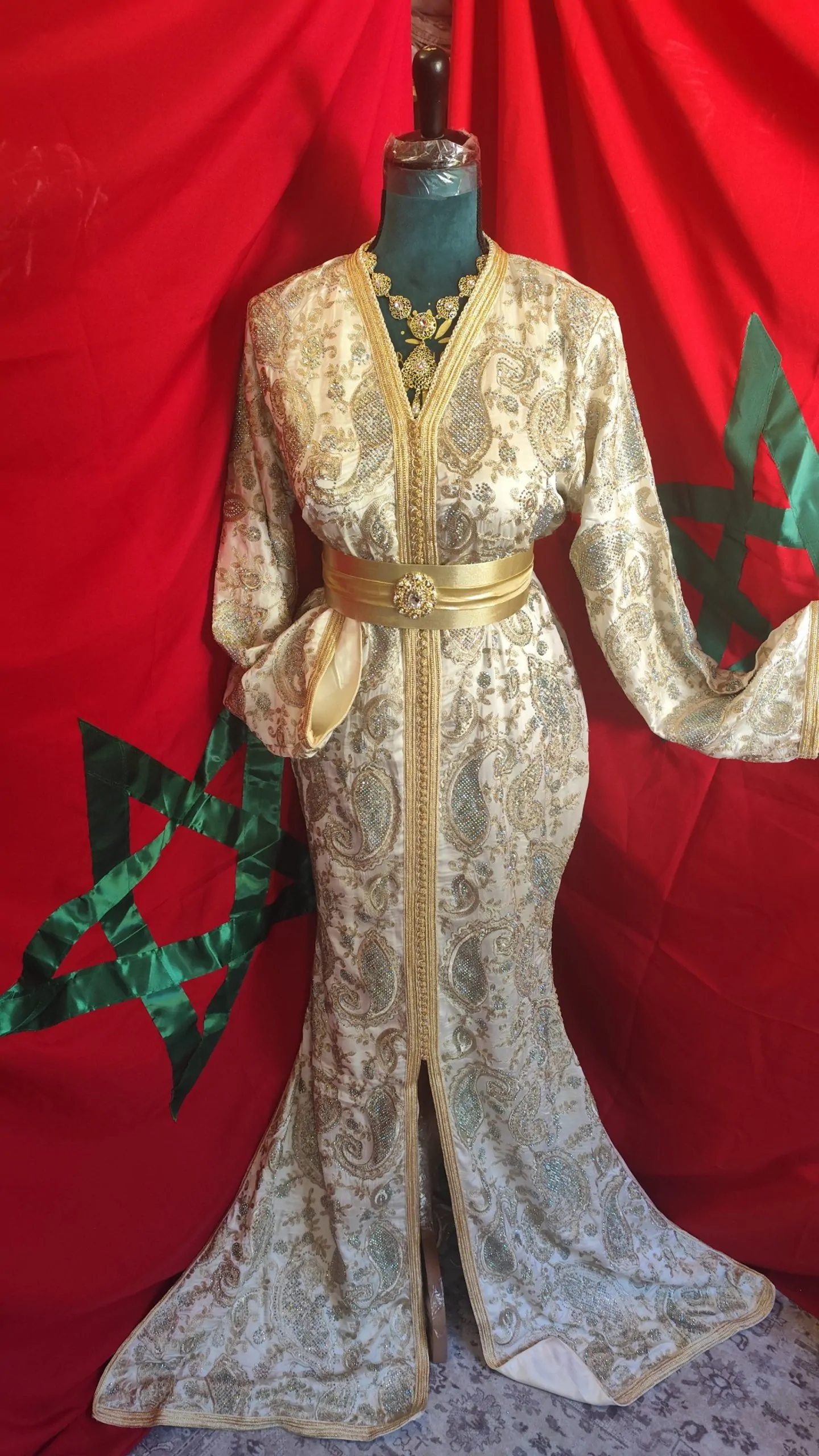 caftan marocain neuf doublé – Image 9