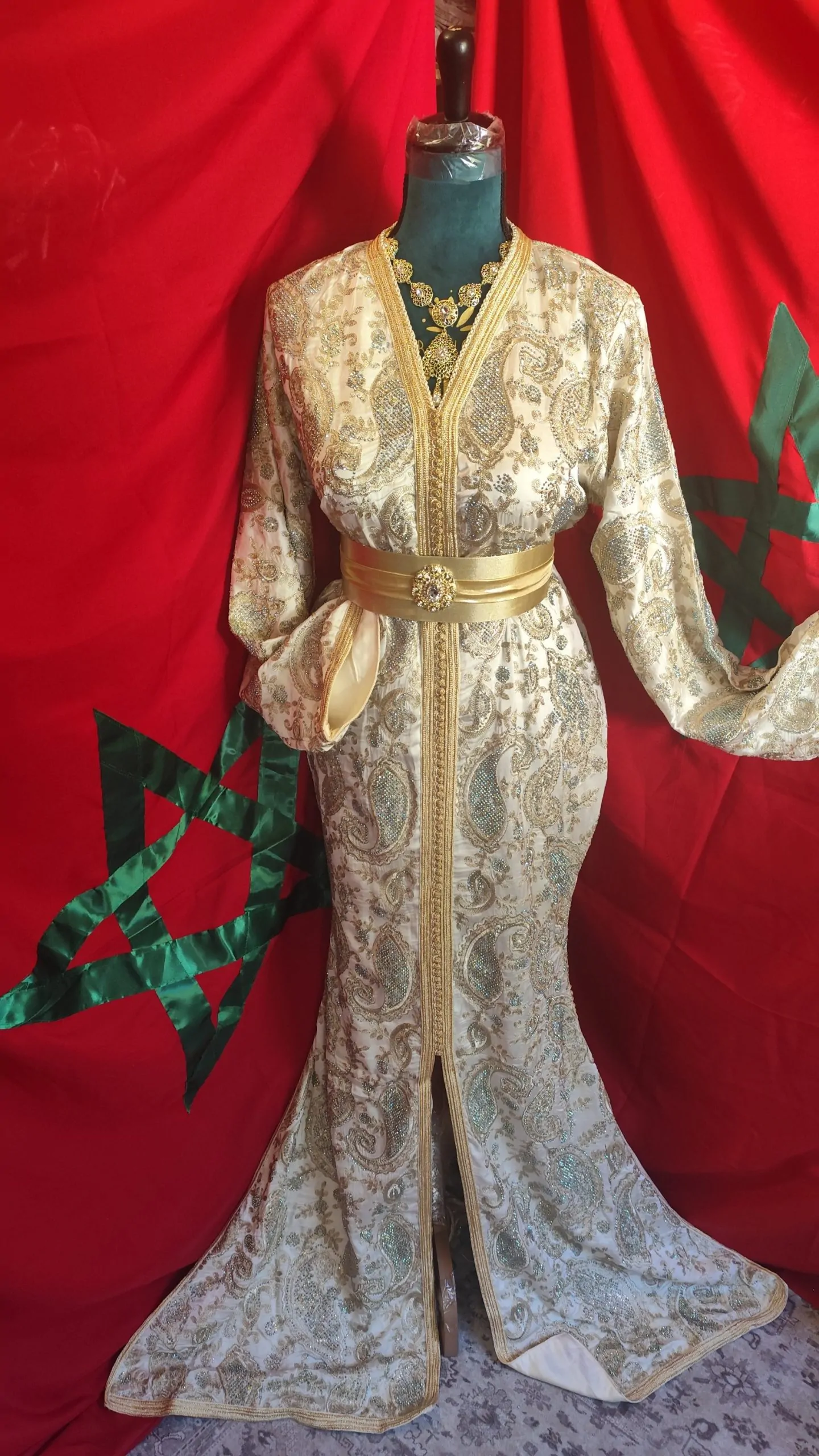 caftan marocain neuf doublé – Image 4