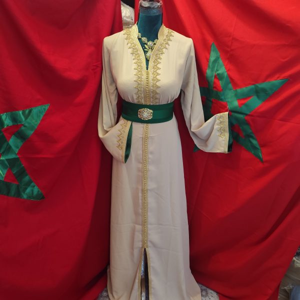caftan marocain neuf avec ceinture — photo 8