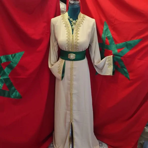 caftan marocain neuf avec ceinture — photo 8